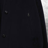 ヴァレンティノ ヴィンテージ ウール ミドルコート ブラック - NEWSED