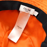 セリーヌ ロゴ キルティング ナイロン バケットハット 帽子 ブラック - NEWSED