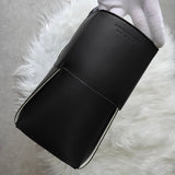 ボッテガ ヴェネタ アルコ マキシイントレチャート トートバッグ ブラック - NEWSED