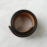 ロエベ アナグラム レザー マグネット バングル ブラウン - NEWSED