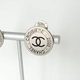 シャネル ココマーク ロゴ ラウンド イヤリング シルバー - NEWSED