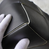 ボッテガ ヴェネタ アルコ マキシイントレチャート トートバッグ ブラック - NEWSED