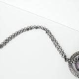 ヴィヴィアン ウエストウッド オーナメンタルタイニーオーブ ラインストーン シルバー ネックレス - NEWSED