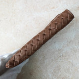 ボッテガ ヴェネタ イントレチャート レザー マルチケース ブラウン - NEWSED