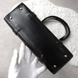 セリーヌ ヴィンテージ スターボール カーフレザー ショルダーバッグ ブラック - NEWSED