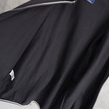 フレッドペリー スウェット生地 ジップアップ ジャケット ロゴ刺繍 ネイビー - NEWSED