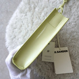 ジルサンダー タングル レザー ショルダーバッグ スモール パステルグリーン 未使用品 - NEWSED