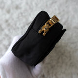 プラダ ポコノ テスート ナイロン リボン ポーチ ブラック - NEWSED