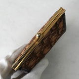 クリスチャン ディオール トロッター がま口 コインケース キャンバス / レザー - NEWSED