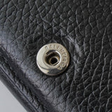 バレンシアガ エブリティ レザー 三つ折り財布 コンパクトウォレット ブラック - NEWSED