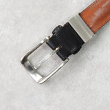 バーバリー シルバーバックル ベルト ブラック - NEWSED