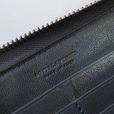 ボッテガ・ヴェネタ イントレチャート レザー ラウンドファスナー - NEWSED