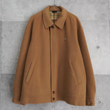 ラコステ メタルロゴバッジ ウールコート チェスターコート チェック柄裏地 キャメル - NEWSED