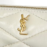 サンローラン サドスモール ドラムバッグ オフホワイト レディース - NEWSED