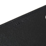 プラダ サフィアーノ レザー 三角プレート 二つ折り財布 長財布 ブラック - NEWSED