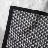 クリスチャン ディオール トロッター シルク スカーフ ブラック - NEWSED