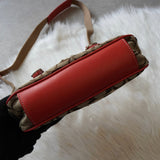 コーチ シグネチャー キャンバス ショルダーバッグ ベージュ / ピンク - NEWSED