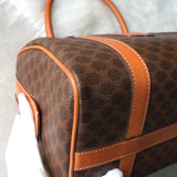 セリーヌ マカダム ボストンバッグ ブラウン - NEWSED