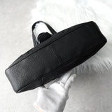 セリーヌ シボレザー 肩掛け ハンドバッグ ショルダーバッグ シルバー金具 ブラック - NEWSED