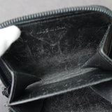 プラダ サフィアーノ レザー コインケース 三角プレート ラウンドジップ ブラック - NEWSED