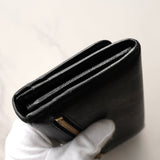 プラダ サフィアーノ レザー 長財布 二つ折り財布 ブラック - NEWSED