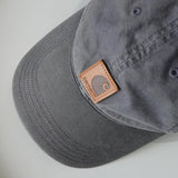 カーハート ロゴ キャップ グレー - NEWSED