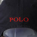ポロ ラルフローレン ロゴ キャップ ブラック - NEWSED