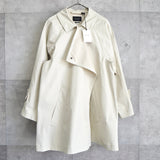 イザベル マラン オーバーサイズ 変形 トレンチコート スプリングコート アイボリー レディース 未使用品 - NEWSED