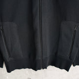 アディダス トラックジャケット ロゴ 刺繍 ブラック - NEWSED