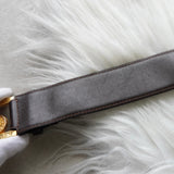 セリーヌ ヴィンテージ サルキー 輪馬車 レザー ベルト ブラウン / ゴールド レディース - NEWSED