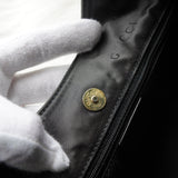 グッチ レザー ワンショルダーバッグ ブラック - NEWSED