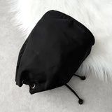 プラダ ポコノ テスート ナイロン 巾着 バッグ ポーチ ブラック - NEWSED