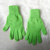 アミパリ アミ パリス ハートロゴ ウール 手袋 グローブ グリーン メンズ - NEWSED
