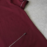 バーバリー ブラック レーベル ノバチェック柄 ホースロゴ 刺繍 半袖ポロシャツ ボルドー - NEWSED