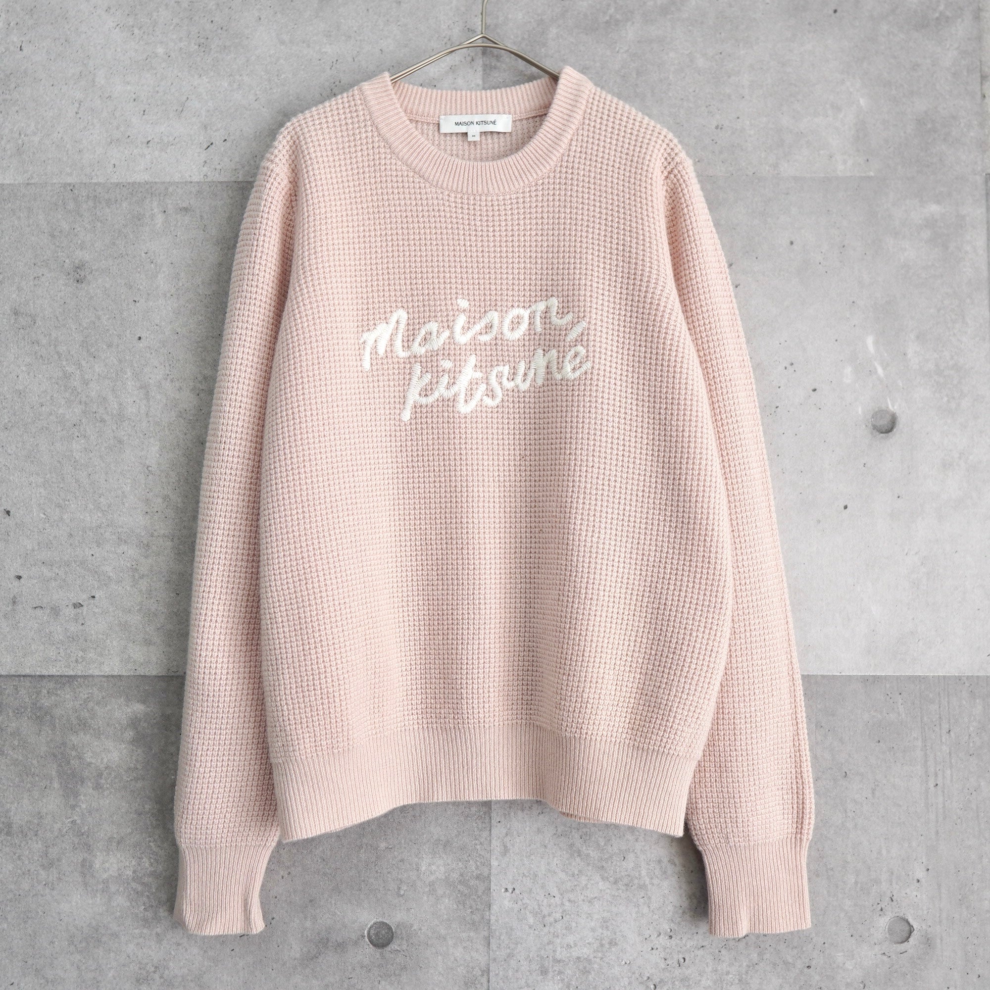 MAISON KITSUNE メゾンキツネ コットン ニット セーター MAISON KITSUNE メゾンキツネ コットン ニット セーター