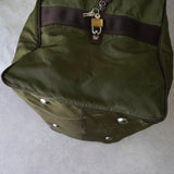 プラダ ポコノ テスート ナイロン ボストンバッグ トライアングルロゴ カーキ - NEWSED