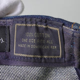 ステューシー ロゴ レザーパッチ デニム キャップ - NEWSED