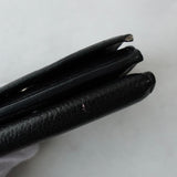 バレンシアガ エブリティ レザー 三つ折り財布 コンパクトウォレット ブラック - NEWSED