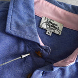 ヴィヴィアン ウエストウッド オーブ 長袖シャツ ブルー - NEWSED