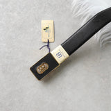 バレンシアガ ヴィンテージ ロゴバックル ブラック デッドストック - NEWSED