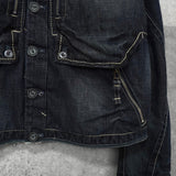 マリテ フランソワジルボー デニムジャケット インディゴ ブルー - NEWSED