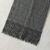 フェンディ ズッカ マフラー グレー - NEWSED