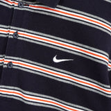 ナイキ ボーダー 半袖ポロシャツ ブラック / オレンジ - NEWSED