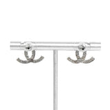 シャネル ココマーク カラーストーン バイカラー ピアス シルバー レディース - NEWSED