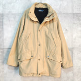 ポロ バイ ラルフローレン ブルゾン 中綿ジャケット キルティング裏地 フリース裏地 ベージュ - NEWSED