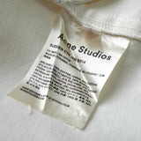 アクネ ストゥディオズ コットンパンツ アイボリー - NEWSED