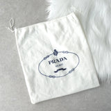 プラダ レザー がま口 プラスチックチェーン ミニハンドバッグ ブラック - NEWSED