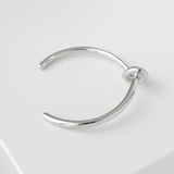 セリーヌ ノット エクストラ シン バングル シルバー レディース - NEWSED