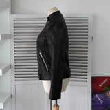 プラダ ダブル レザージャケット レディース ブラック - NEWSED