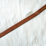 トリコ コムデギャルソン レザー ベルト ブラウン - NEWSED